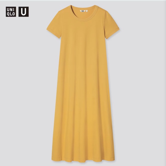 Uniqlo Dresses & Skirts - Uniqlo U Women's Mustard Maxi Dress